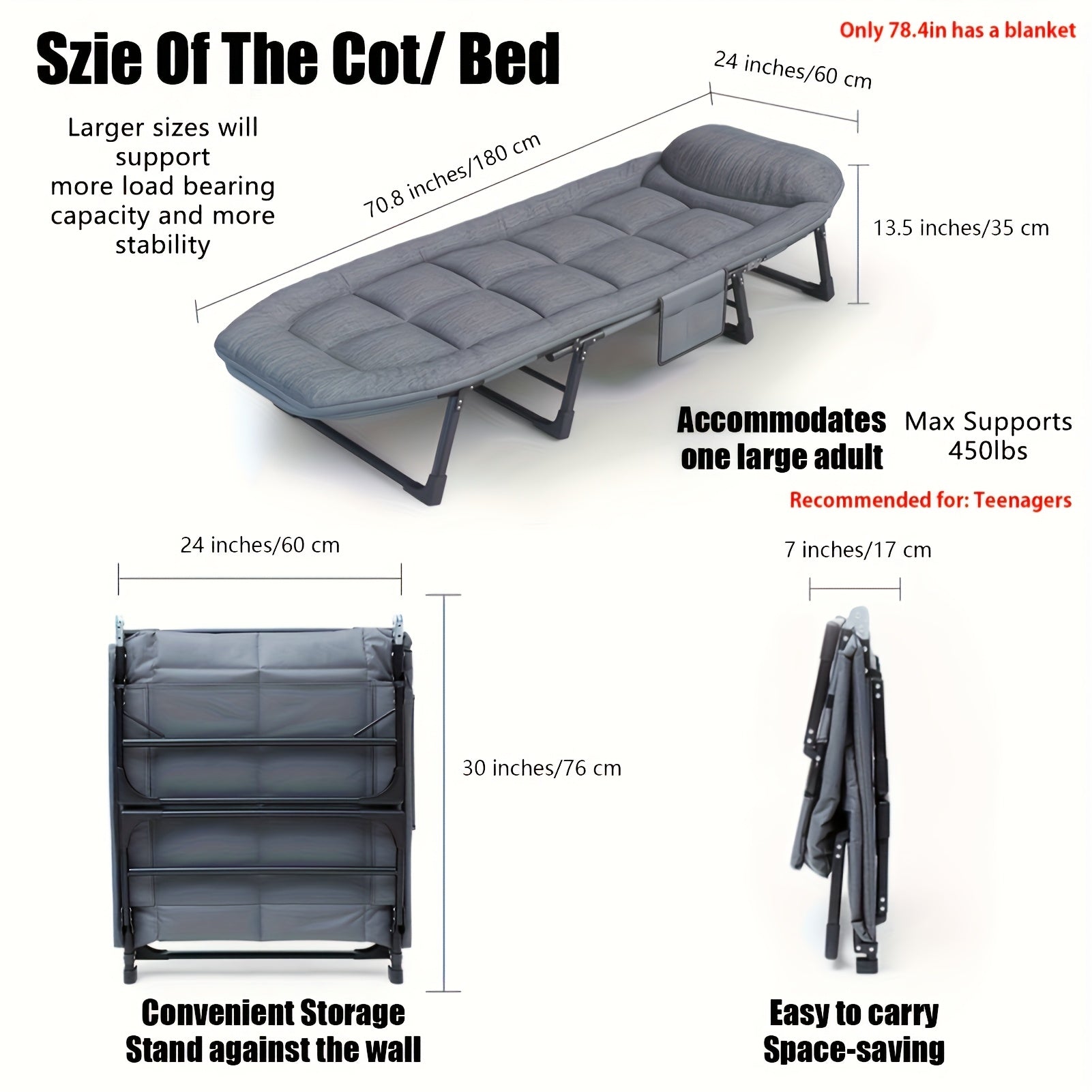 Adjustable 6-Speed Folding Bed for The Courtyard, a Manual Lounge Chair Suitable for Indoor And Outdoor Use, Featuring a Comfortable Ergonomic Design. This Recliner Comes with a Mattress And Is Perfect for Garden Or Terrace Furniture